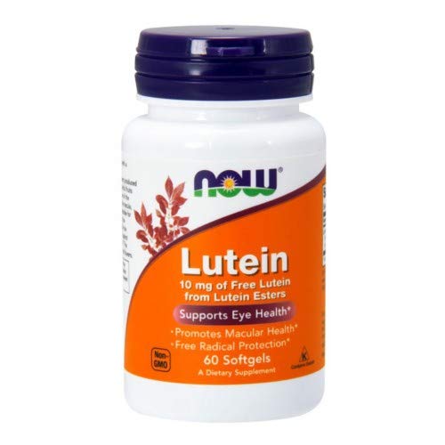 Now Foods Lutein 10 mg cápsulas blandas