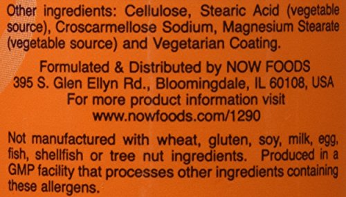 Frasco con cápsulas de Magnesio Citrato NOW