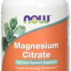 Frente del envase Now Foods Magnesio Citrato