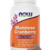 Version 1.0.0 NOW Foods Mannose Arándano Rojo 120 cápsulas veganas