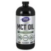 Version 1.0.0 NOW Foods MCT Oil botella con etiqueta