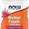 Version 1.0.0 Frasco de NOW Foods Methyl Folate 1000 mcg