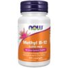 NOW Foods Metil B12 5000 mcg 120 pastillas para el sistema nervioso