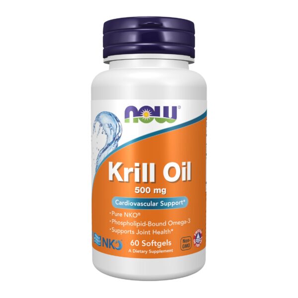 NOW Foods Neptune Krill Oil etiqueta frontal