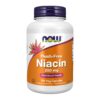 NOW Foods niacina 250 mg suplemento 180 cápsulas vegetales
