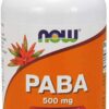 NOW Foods PABA etiqueta frontal