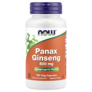 Extracto de Panax Ginseng Now Foods empaque