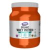 NOW Foods Proteina suero organica etiqueta frontal
