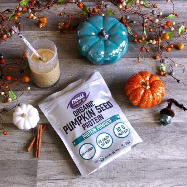 Envase de NOW Foods Pumpkin Seed Protein