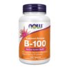 NOW Foods vitamina B-100 suplemento producción energía y salud nerviosa