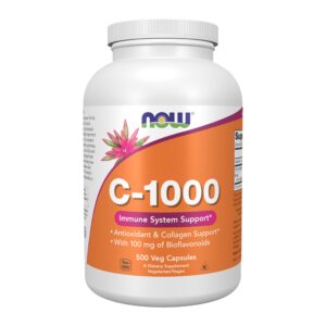 Version 1.0.0 Envase NOW Foods vitamina c 1000 cápsulas vegetales 500