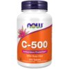 NOW Foods Vitamina C 500mg con rosa mosqueta 250 tabletas