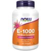NOW Foods Vitamina E 1000 UI cápsulas blandas paquete frontal