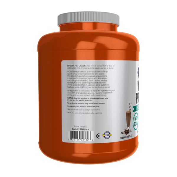 Detalle de BCAAs en etiqueta