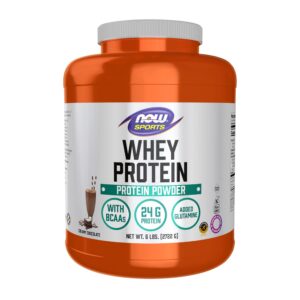 Version 1.0.0 NOW Foods Whey Protein etiqueta frontal