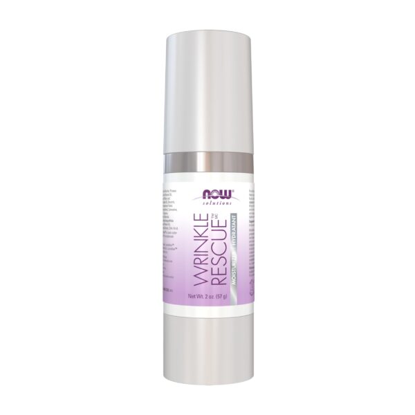 Bote de NOW Foods Wrinkle Rescue Moisturizer