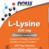Version 1.0.0 Cápsulas NOW L-Lysine 500 mg en caja