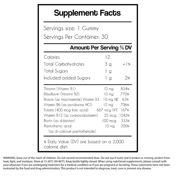 Etiqueta del producto NOWSALUD Complex B