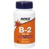 NOW Vitamina B-2 suplemento 100 mg paquete de 3 frascos