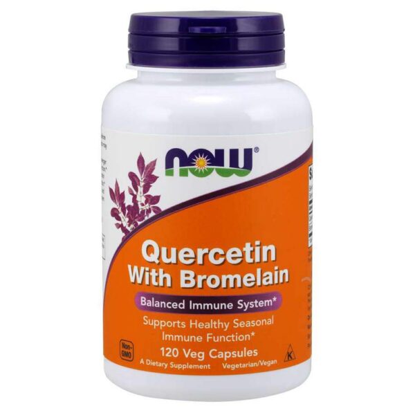 Version 1.0.0 NOW Foods Quercetina con Bromelina 120 VegiCaps