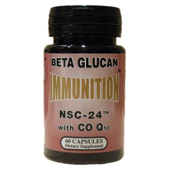 Version 1.0.0 Frasco NSC-24 CoQ10 con etiqueta