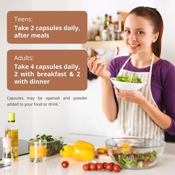 Tabla de nutrientes en Bone Xtra