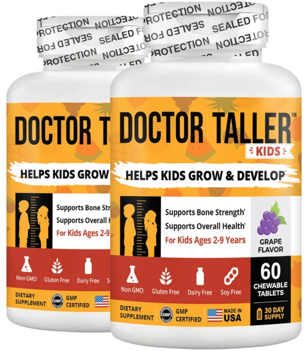 Doctor Taller Kids multivitaminas frente