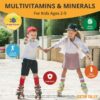 Vista lateral NuBest Doctor Taller Kids multivitaminas
