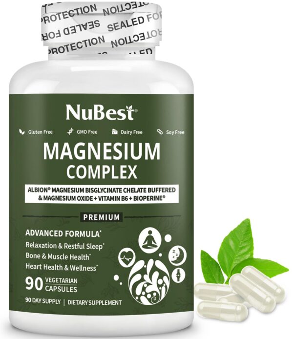 Frasco NuBest Magnesium Glycinate Chelate