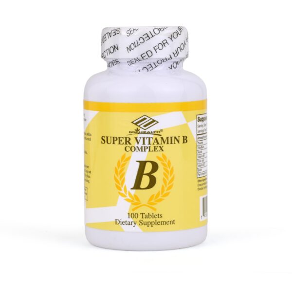 Frasco de Nu-Health B Complex frontal