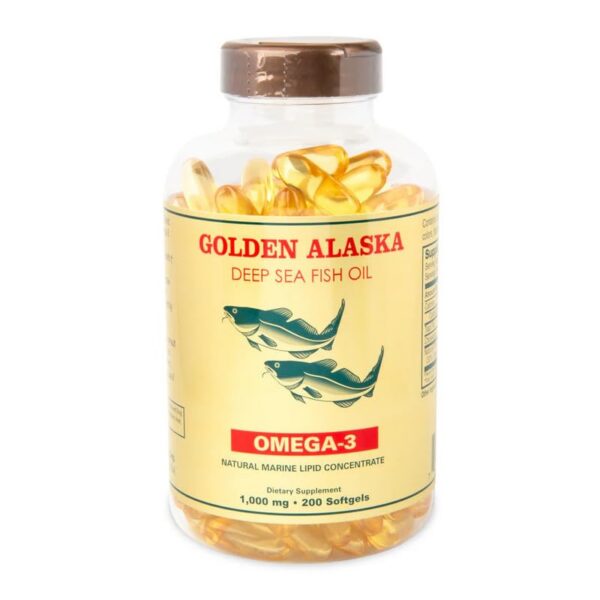 Etiqueta Nu Health Omega-3 Alaska
