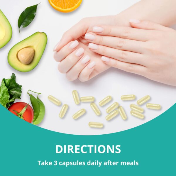 Cápsulas de colágeno en botella