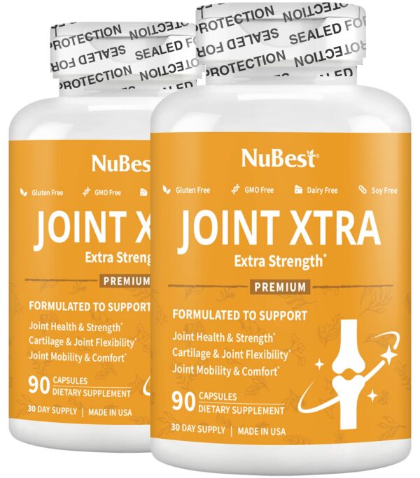 Version 1.0.0 Frente del frasco NuBest Joint Xtra