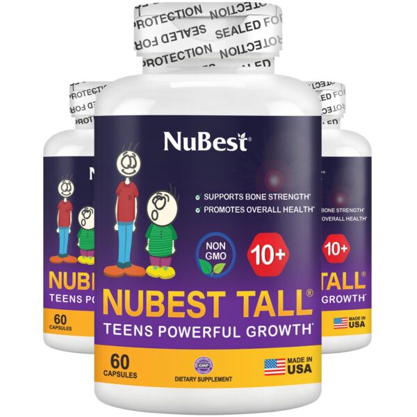 NuBest Tall 10+ envase y cápsulas