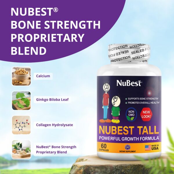 Lista de ingredientes de NuBest Tall Bundle
