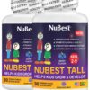 NuBest Tall Kids tabletas masticables para fortalecer huesos