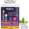 Tabletas masticables NuBest Tall Kids sabor berry