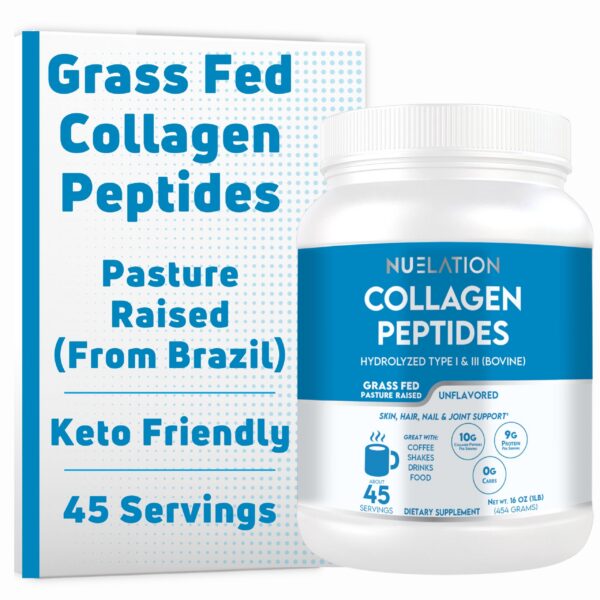 NUELATION colágeno hidrolizado sin sabor frontal