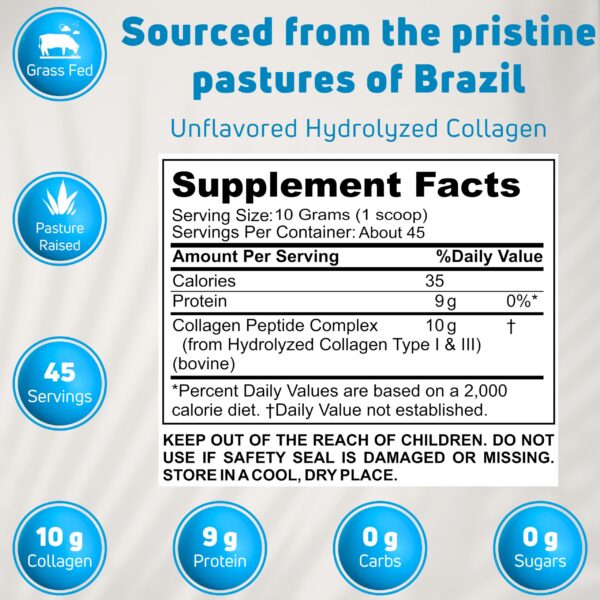Etiqueta de ingredientes NUELATION colágeno