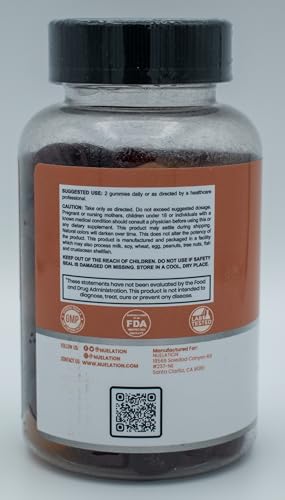 NUELATION gomitas vegeterian sin OMG ni lácteos