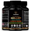 NUETONHEALTH cápsulas veganas Shilajit para vitalidad y energía