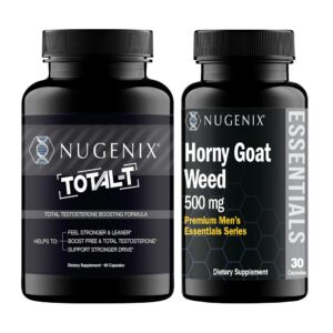 Nugenix Essentials Horny Goat Weed cápsulas para hombres