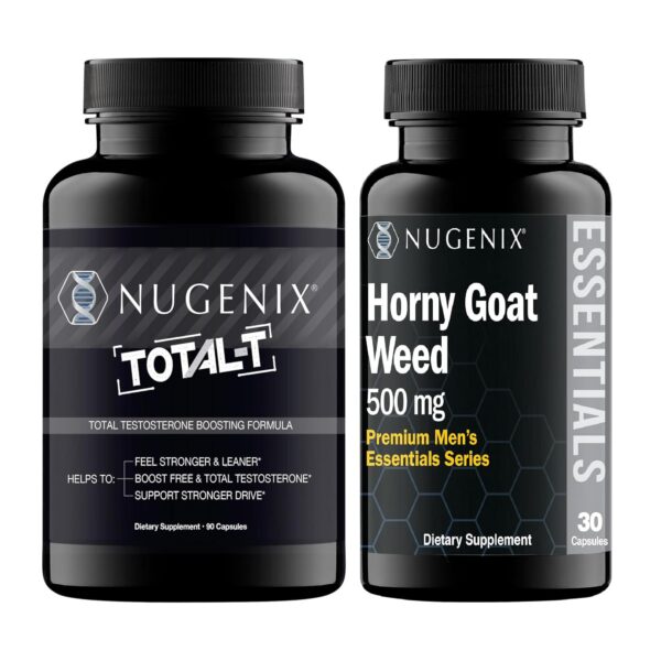 Nugenix Essentials Horny Goat Weed cápsulas para hombres