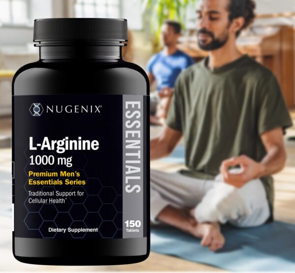 Detalle del contenido Nugenix Essentials L-Arginina