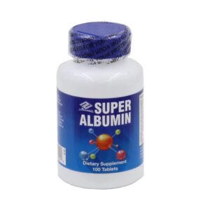 Nuhealth Super Albumin 100 tabletas frasco
