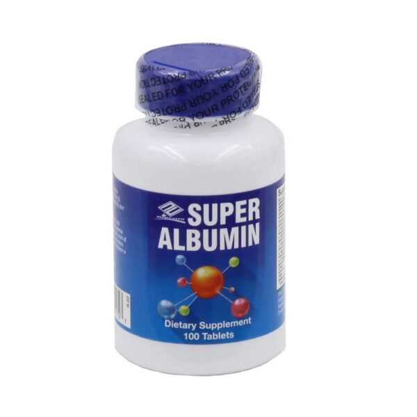 Nuhealth Super Albumin 100 tabletas frasco