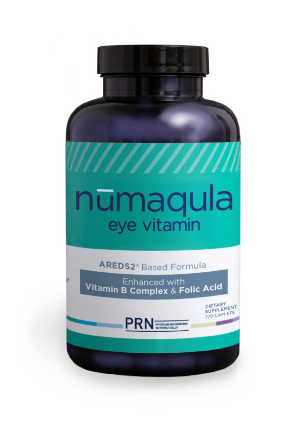 nūmaqula Eye Vitamins frente de envase