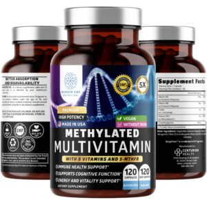 Number One Nutrition multivitamin metilado frasco frontal