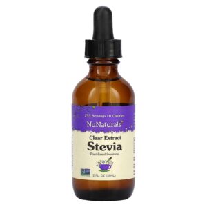 NuNaturals extracto claro de estevia botella 2oz