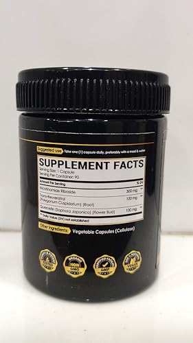 Etiqueta frontal NUQIIT NAD+ ingredientes